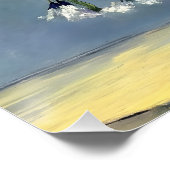 ソフトカラー花瓶プリント ポスター (コーナー)