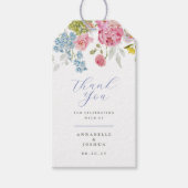 ソフトガーデン花模様結婚ズ ギフトタグ (正面)