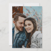 ソフトガーデン花模様結婚式招待状 招待状 (裏面)