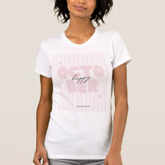 ソフトガールな秋の雰囲気 Tシャツ