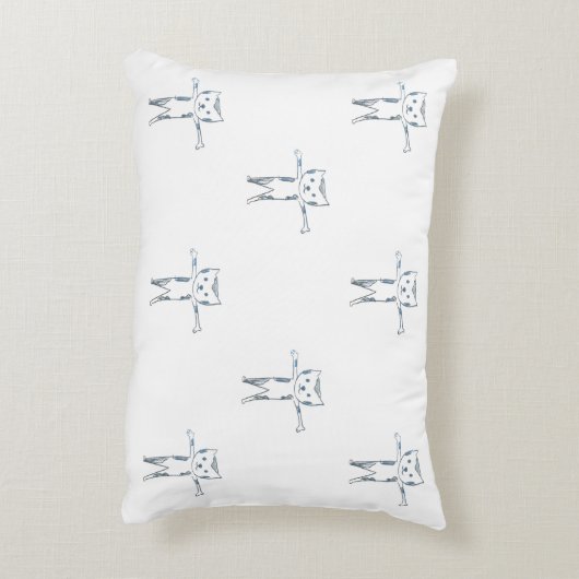 ソフトキャットクッションカバー アクセントクッション (裏面(縦))