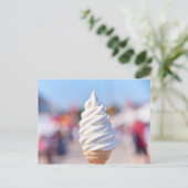 ソフトクリームのポストカード ポストカード (スタンド正面)