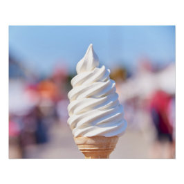 ソフトクリームのポスト ポスター