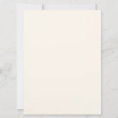 ソフトクリームスワールズ結婚式招待状 招待状 (裏面)