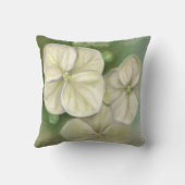 ソフトクリームホワイトパステルアジサイフローラ クッション (裏面)