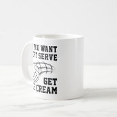 ソフトクリーム コーヒーマグカップ (正面左)