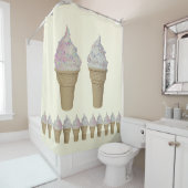 ソフトクリーム シャワーカーテン (インサイチュ)