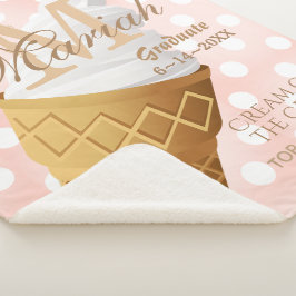 ソフトクリーム バニラ アイスクリーム コーン シェルパブランケット