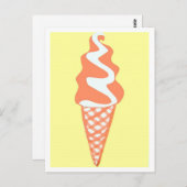 ソフトクリーム ポストカード (正面/裏面)
