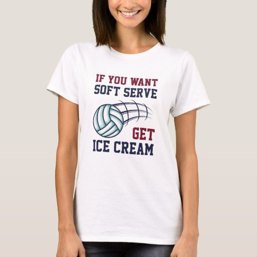 ソフトクリーム Tシャツ (正面)