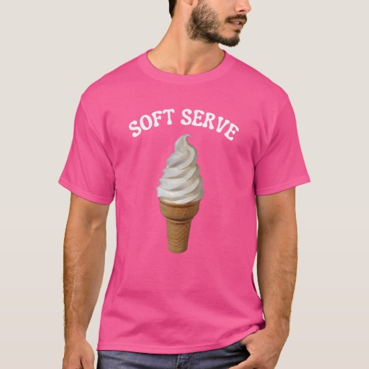 ソフトクリーム Tシャツ (正面)