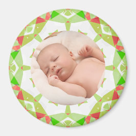 ソフトグかわいらしリーンカスタムクリスマスフォト写真 マグネット