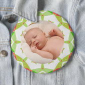 ソフトグかわいらしリーンカスタムクリスマスメリークリスマスフォト 缶バッジ (インサイチュ)