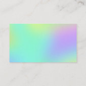 ソフトグラディエントカラフル名刺 名刺 (裏面)