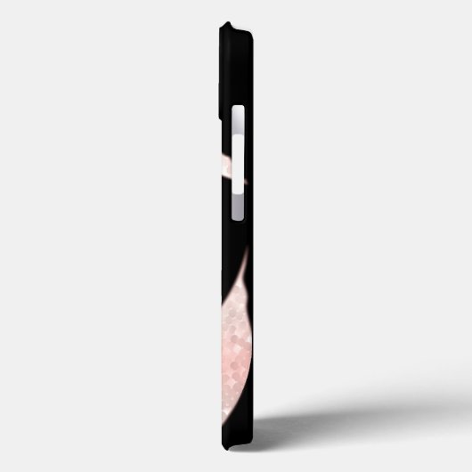 ソフトグラデパーソナライズされたーションのピンクのバレエ靴 Case-Mate iPhoneケース (裏面 / 左)