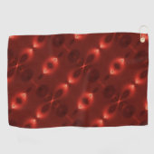 ソフトグラデーション楕円「無限シンボル」の繰り返し ゴルフタオル (横)