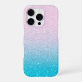 ソフトグリッターオンブレ iPhoneケース (裏面)