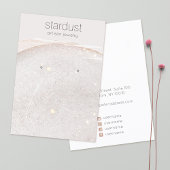 ソフトグリッター水彩表示ホルダー 名刺