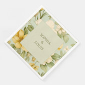 ソフトグリーンとベージュ結婚フローラ (コーナー)