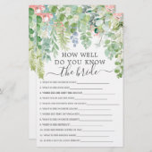 ソフトグリーンの両面ブライズシャワーゲーム (正面/裏面)