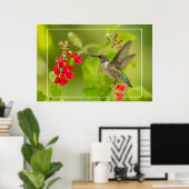 ソフトグリーンの夏 ポスター (ホームオフィス)