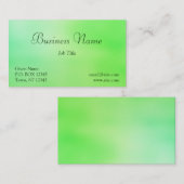 ソフトグリーンズ名刺 名刺 (正面/裏面)