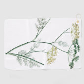 ソフトグリーンボタニカルIV ゴルフタオル (横)