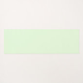 ソフトグリーンヨガポーズ名前をカスタムする ヨガマット (裏面(横))