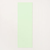 ソフトグリーンヨガポーズ名前をカスタムする ヨガマット (裏面)