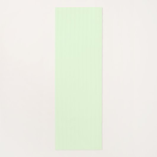 ソフトグリーンヨガポーズ名前をカスタムする ヨガマット (裏面)