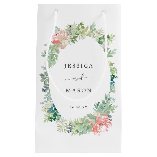 ソフトグリーンリーホテルズ結婚抱き枕 スモールペーパーバッグ (正面)