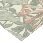 ソフトグリーンヴィンテージウィリアムモリスハニーサックル テーブルクロス (アングル)