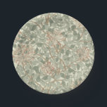 ソフトグリーンヴィンテージウィリアムモリスハニーサックル ペーパープレート<br><div class="desc">William Morris クラシックデザイン – ソフト甘い国のヴィンテージに関する1800年代のハニーサックルパターン。ソフトヴィンテージ用のデコー結婚ルと文房具。</div>