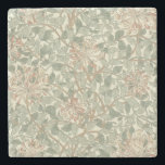 ソフトグリーンヴィンテージ ウィリアムモリス ハニサクル ストーンコースター<br><div class="desc">ウィリアムモリスのクラシック - 1800年代からのヴィンテージハニサクルのパターンで、ソフトでスイートなカントリー調のデザインが特徴です。ソフトなヴィンテージインテリアや、結婚式のステーショナリーにも。</div>