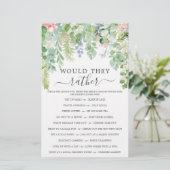 ソフトグリーン両面ブライダルシャワー (スタンド正面)