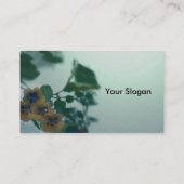 ソフトグリーン名刺 名刺 (裏面)