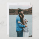 ソフトグリーン山結婚式招待状 招待状 (裏面)