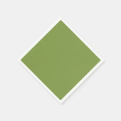 ソフトグリーン紙ナプキンス スタンダードカクテルナプキン (角)