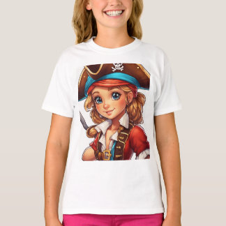 ソフトコットンガールズティー – おもしろいプリント&モダンスタイル Tシャツ