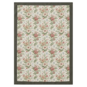 ソフトコットンフローラ素朴コテージ感じ テーブルクロス (正面)