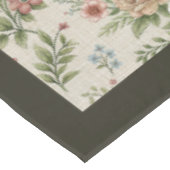 ソフトコットンフローラ素朴コテージ感じ テーブルクロス (アングル)