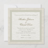 ソフトコラージュ結婚のバンドへの招待 招待状 (裏面)