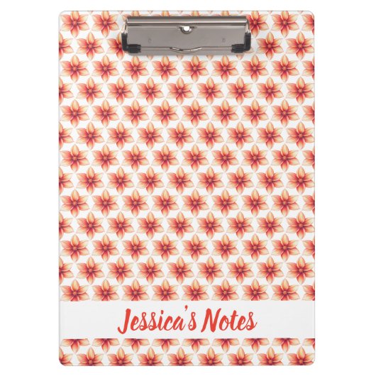 ソフトコンテンポラリーサンゴフローラ クリップボード (正面)