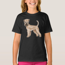 ソフトコーテッド・ウィートン・テリア かわいい犬 Tシャツ