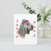 ソフトコートウィアテンテリアサンタポーズ シーズンポストカード (スタンド正面)