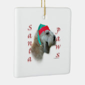 ソフトコートウィアテンテリアサンタポーズ セラミックオーナメント (右)