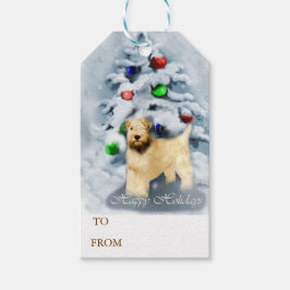 ソフトコートウィートテリアクリスマス ギフトタグ