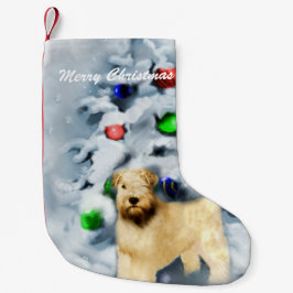 ソフトコートウィートテリアクリスマス スモールクリスマスストッキング