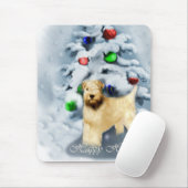 ソフトコートウィートテリアクリスマス マウスパッド (マウス)