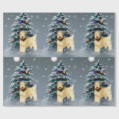 ソフトコートウィートテリアクリスマス ラッピングペーパー (フラット)